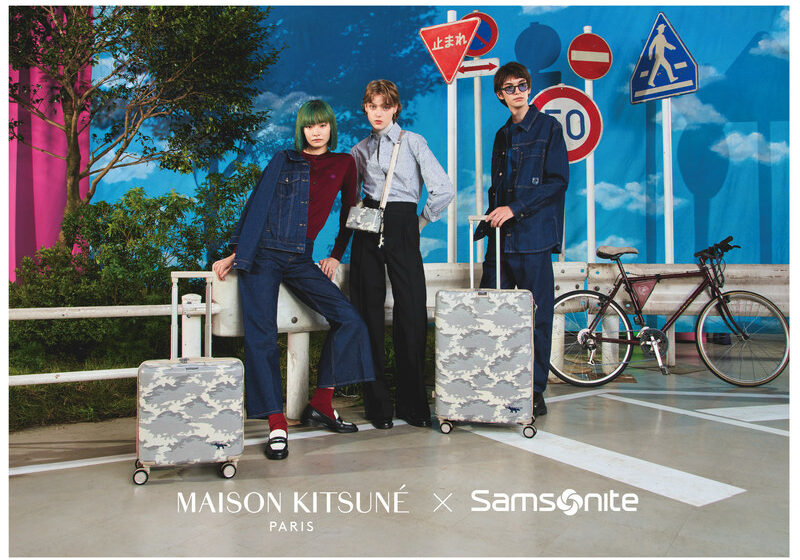  Maison Kitsuné ผนึกกำลัง Samsonite เปิดตัวคอลเล็กชันสุดเอ็กซ์คลูซีฟเพื่อการท่องเที่ยว