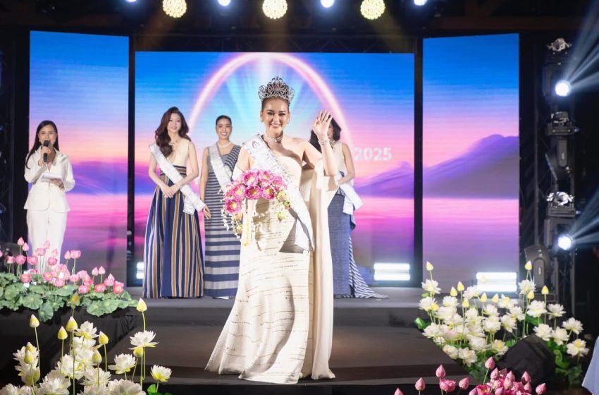 “นกเอี้ยง – ฐิตารีย์ อดีตนางร้าย “จอเงิน” คว้ามงฯ Mrs. Thailand World ปทุมธานี 2025