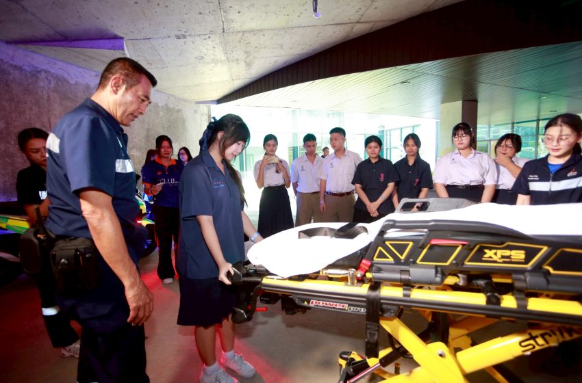 เปิดประสบการณ์ “ฐานการเรียนรู้ทางการแพทย์” ให้นักเรียนมัธยมศึกษาตอนปลายสายวิทยาศาสตร์